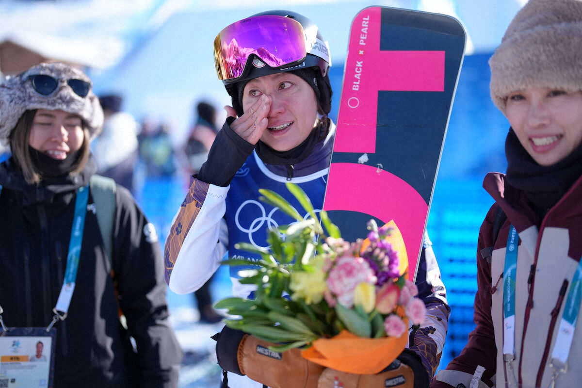 スノーボード女子パラレル大回転 竹内智香がレース後に流した涙の理由