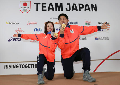 【フィギュア】「最高にステキじゃん」りくりゅう、五輪表彰式「木原運送」“営業中”にSNS感動