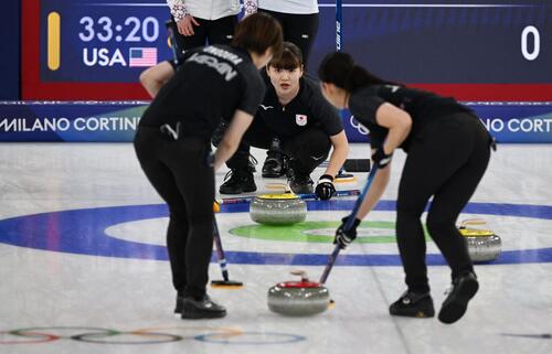 【カーリング】日本代表フォルティウス、ダブルテイクアウトなどで第７Ｅをブランクにし後攻継続