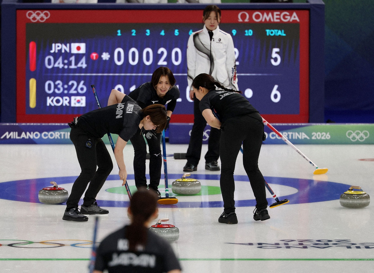 カーリング女子1次リーグ 日本は5-7で韓国に敗戦、スキップ吉村和真が反省
