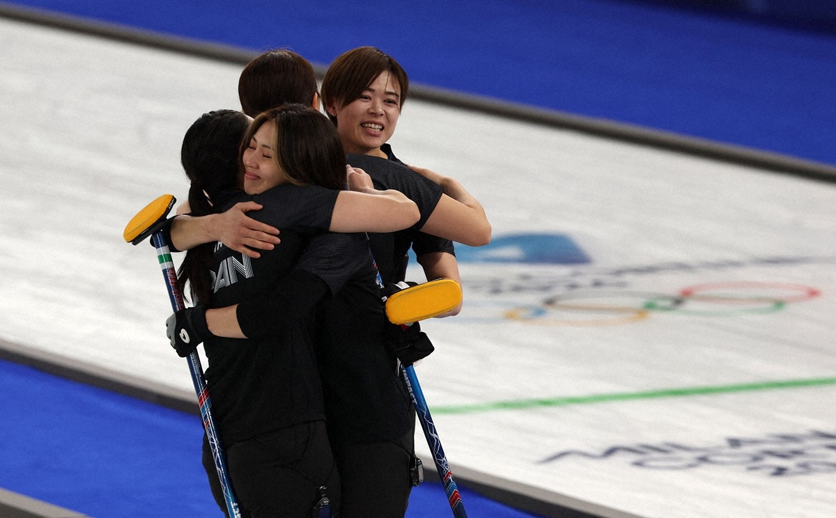 カーリング女子1次リーグ 日本が中国に勝利、意地の2勝目