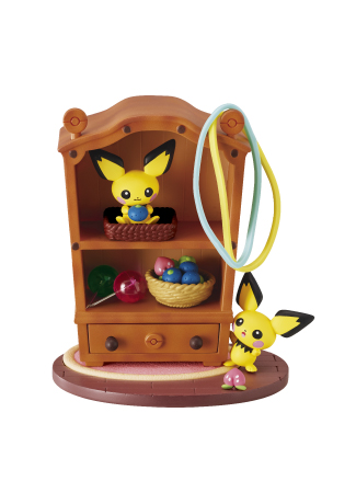 ピチューやイーブイなどポケモンたちをモチーフにしたミニチュアフィギュアがリーメントより本日発売文房具などとポケモンを組み合わせた全6種がラインナップ