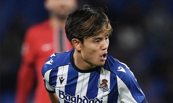 レアル・ソシエダで負傷欠場続く久保建英…指揮官「まだ数週間かかる」