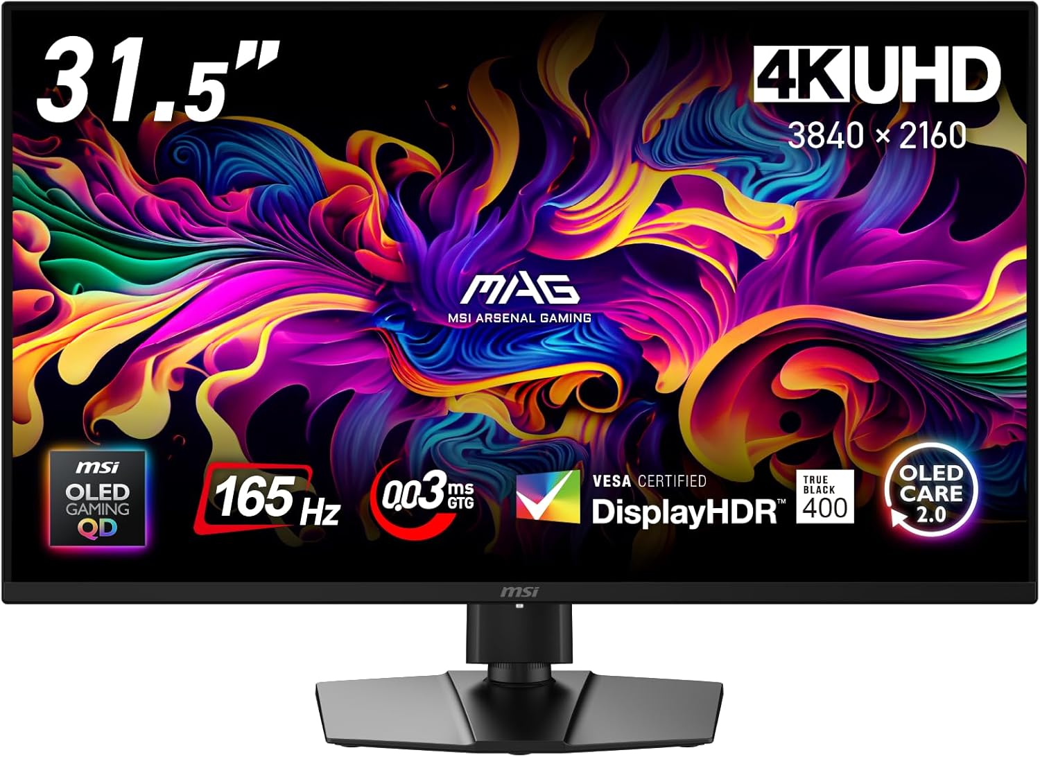 【Amazonセール】MSIのゲーミングモニターがお買い得。4K UHD対応有機ELモデル「MAG 322UP QD-OLED E16」も