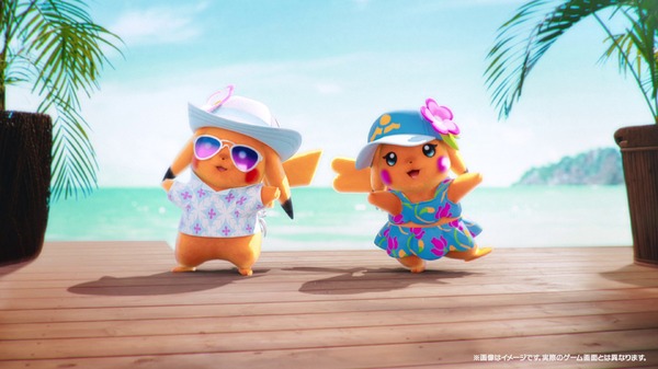 最新作『ポケモン ウインド・ウェーブ』に特別なピカチュウが2匹も！その名も「カゼピカくん」「ナミピカちゃん」