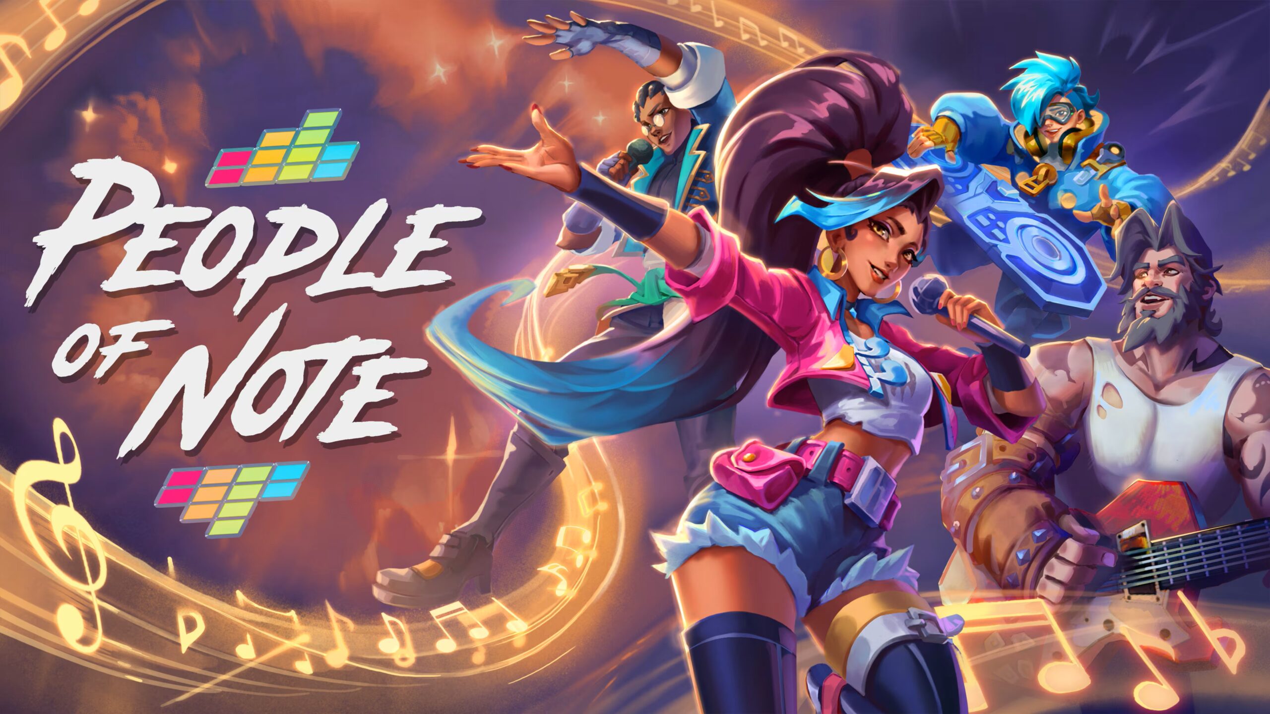 ［プレイレポ］ターン制RPG「People of Note」が4月7日に発売決定。音楽的嗜好の違いを音楽の力で乗り越えていくデモ版を先行プレビュー