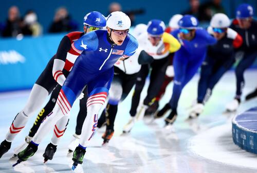 【スピードスケート】２冠ストルツ「僕はやりたくなかった」逃げ切り許して男子マススタート４位