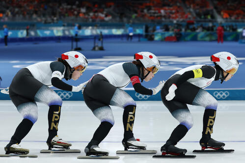 【スピードスケート】女子団体追い抜き日本が準決勝進出　1位通過ならず高木美帆「私が敗因」