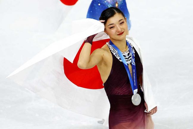 現役引退を表明している坂本花織 五輪最終演技を終え「葛藤」も