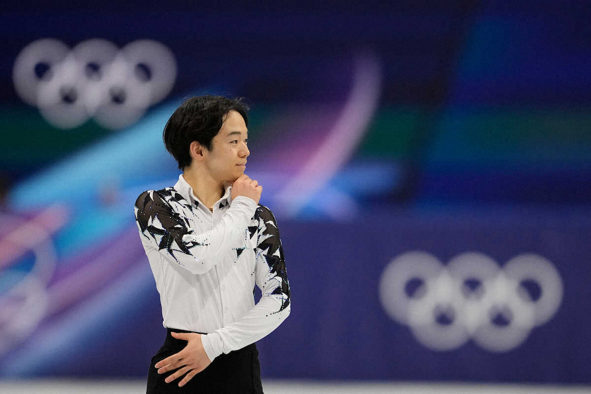 フィギュア男子SP 鍵山優真は2位発進、北京五輪銀メダルの鍵山優真は2位