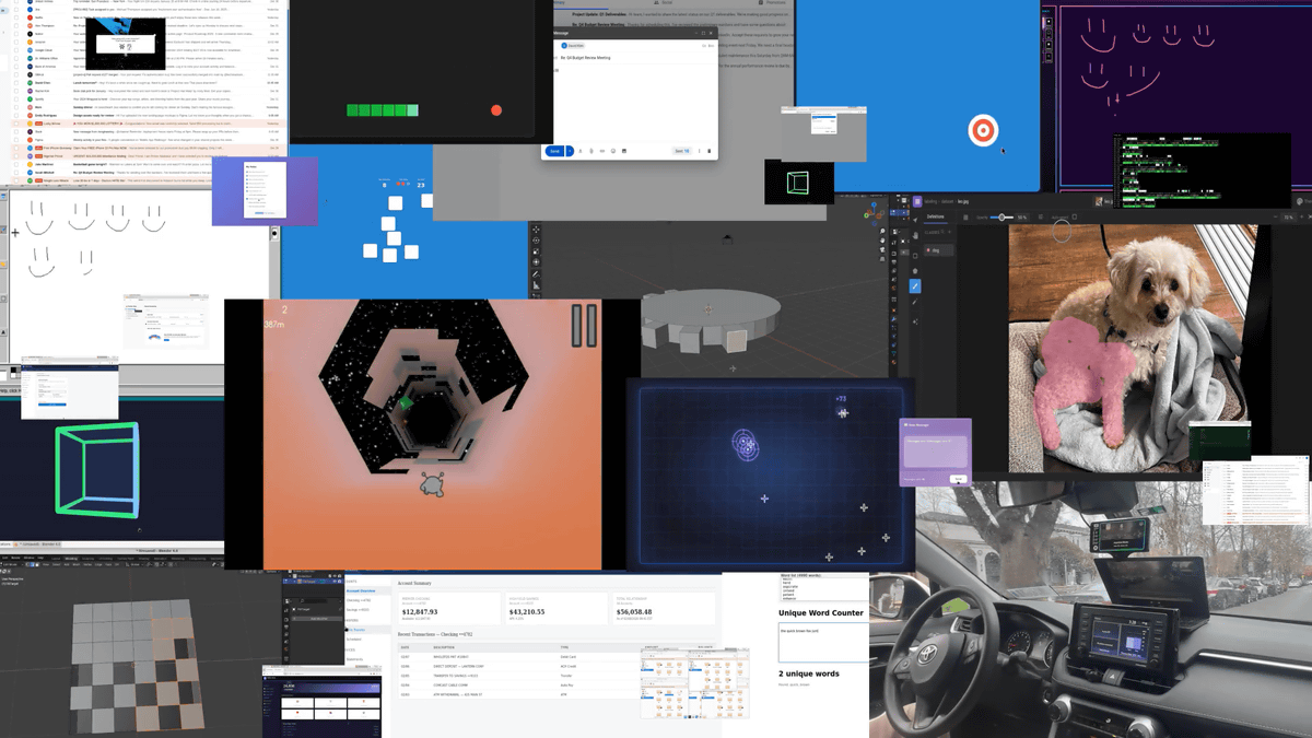 1100万時間の動画で学習したPC操作AI「FDM-1」が登場、動画の学習方法を根本から見直して2時間の動画を100万トークンに圧縮可能＆自動運転車にも応用できる