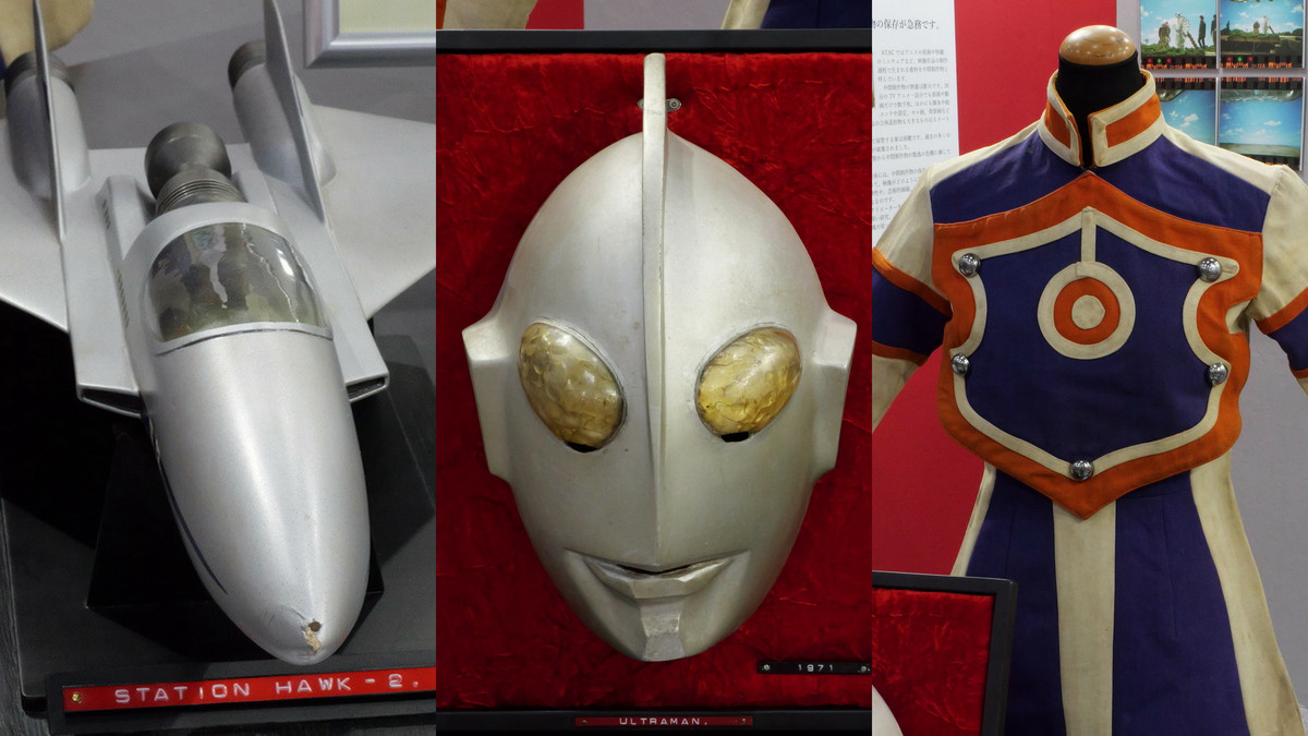 『帰ってきたウルトラマン』の撮影用オリジナルマスクやミニチュア、衣装など円谷プロ作品の貴重なアーカイブ資料をワンフェス 2026[冬]で見てきた