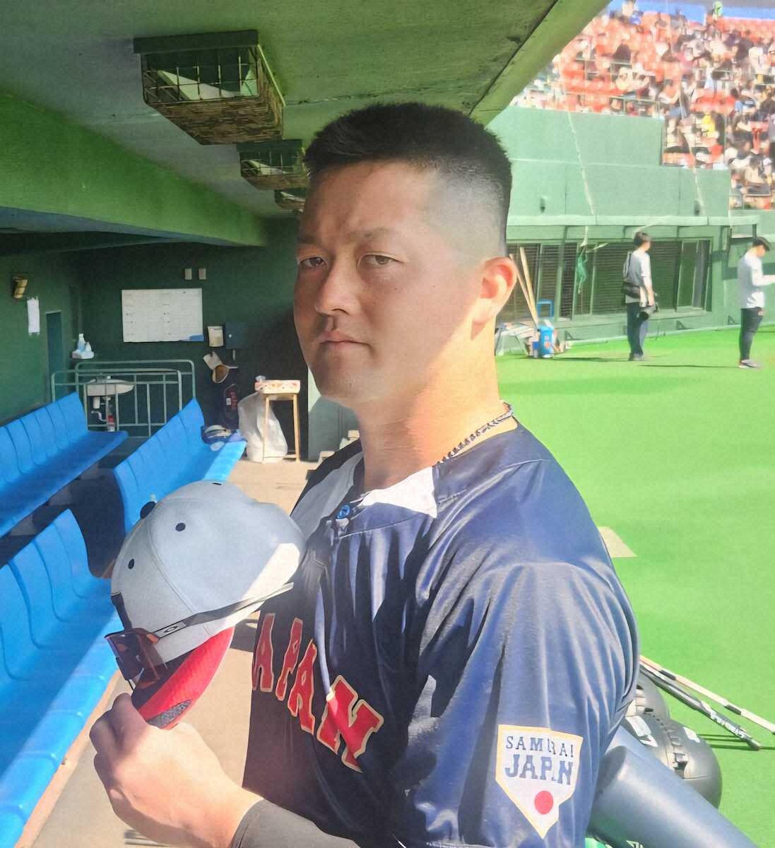 侍ジャパンが15日夜に決起集会 牧秀悟は極端な刈り込みっぷりに