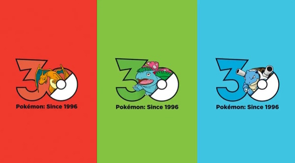 『ポケモン』30周年の特別映像公開！御三家から伝説ポケモンまで、総勢1025匹もの“記念ロゴアイコン”を制作＆無料配布