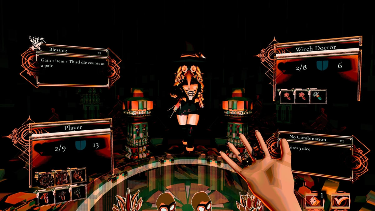 4つのダイスで命をかけて戦う戦略ホラーローグライク「Hell Dice Gambit」，3月20日に発売決定。シンボルを組み合わせて役を作っていく