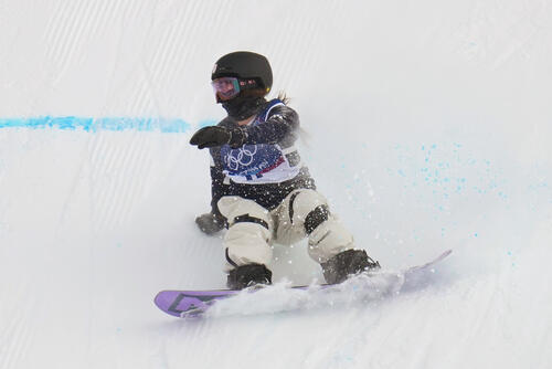 【スノボ】予選４位の岩渕麗楽がメダル逃す　女子スロープスタイル　