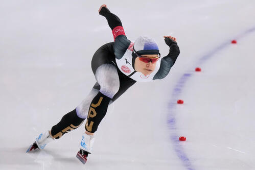 【スピードスケート】女子500m９位山田梨央にねぎらいの声「メダル圏内にいたのは凄かった」