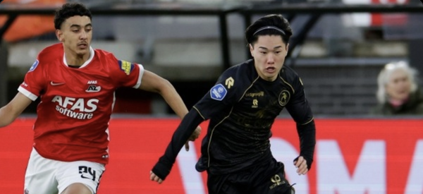 三戸スタメンのスパルタは8試合ぶり初黒星、AZに屈す…市原吏音はベンチ入りも出番無し