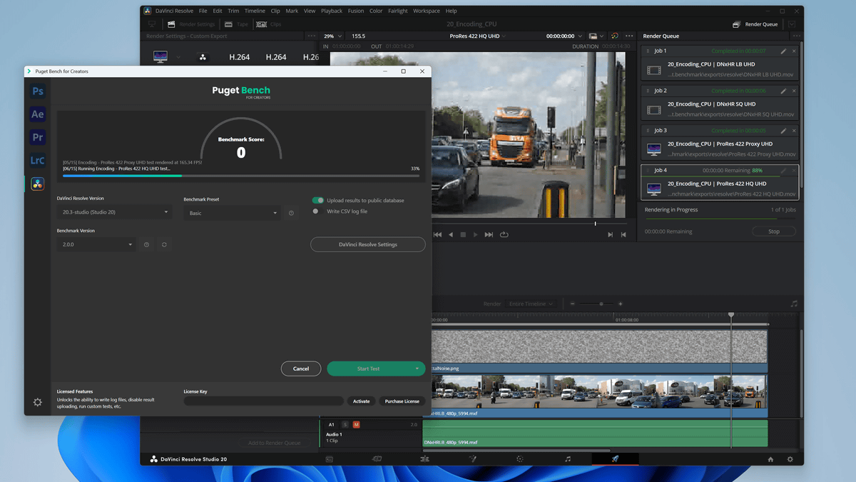 「Premiere Pro」や「DaVinci Resolve」を実際に自動操作してPCの性能を測定できるベンチマークツール「Puget Bench 2.0」の使い方まとめ