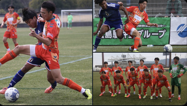 広島県高校選抜U-17DF礒合宇宙(瀬戸内高)がU-17代表との1対1で抜群の強さを発揮。体感した「基準」を持ち帰り、より上へ