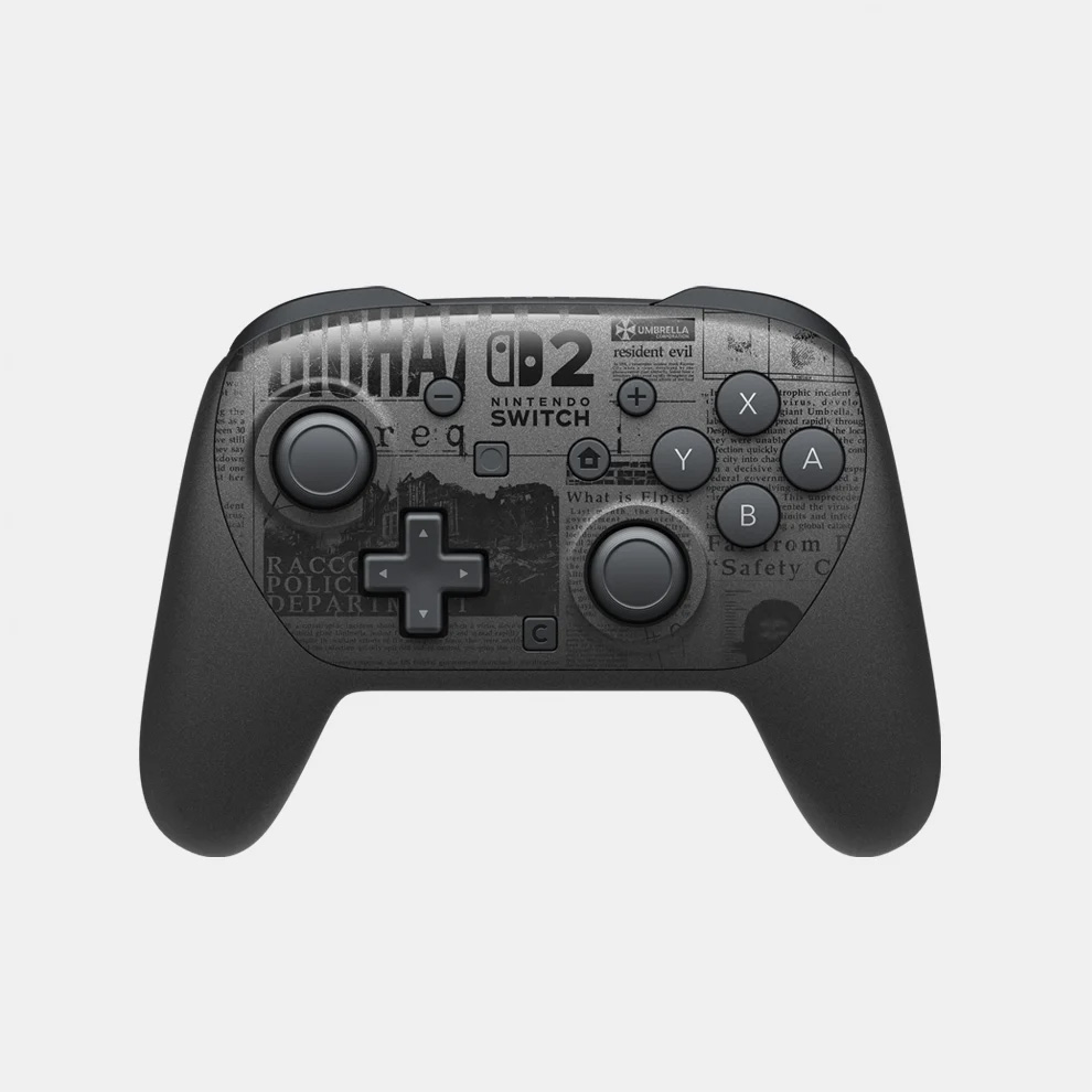 「バイオハザード レクイエム」をモチーフにした特別デザインのSwitch2用Proコントローラーが本日発売