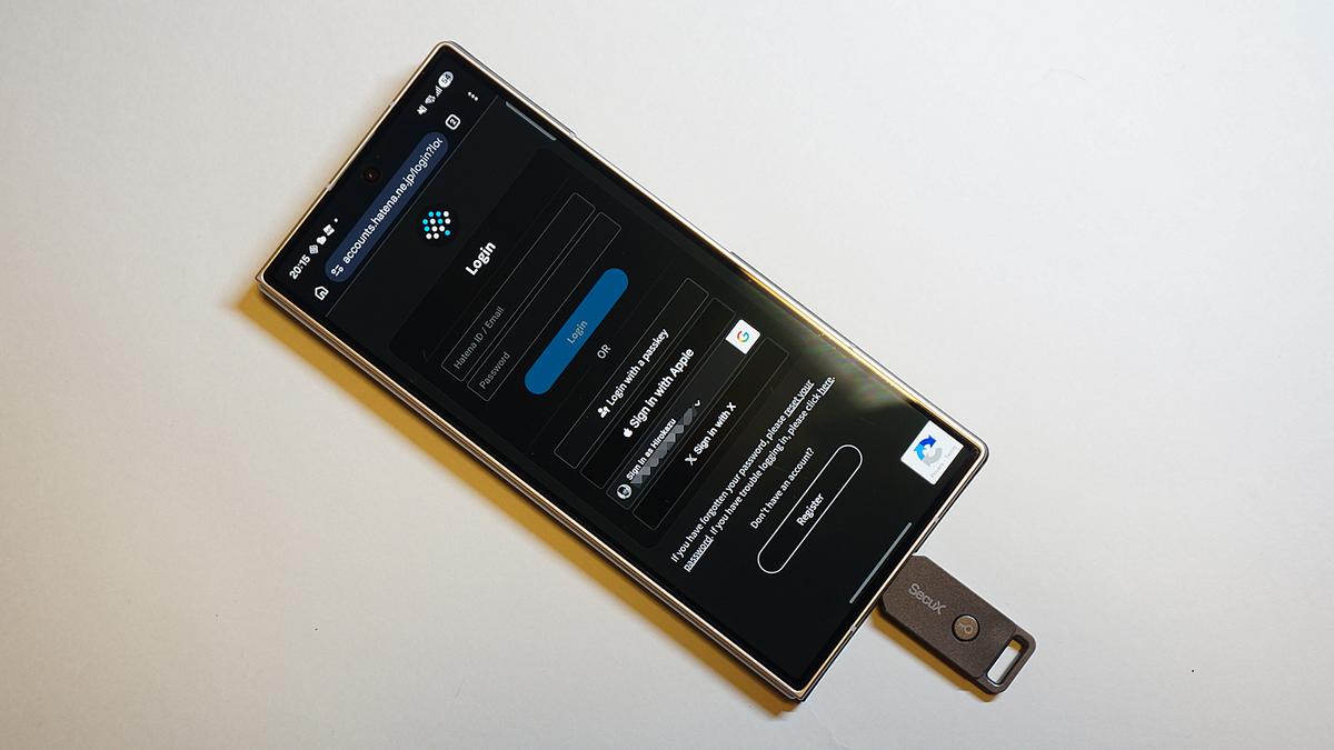 物理だからこその安心。USB接続のセキュリティキーでパスワード地獄から卒業を