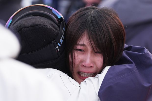冬季五輪スノーボード女子 村瀬心椛は3位で悔し涙「すごく悔しい」