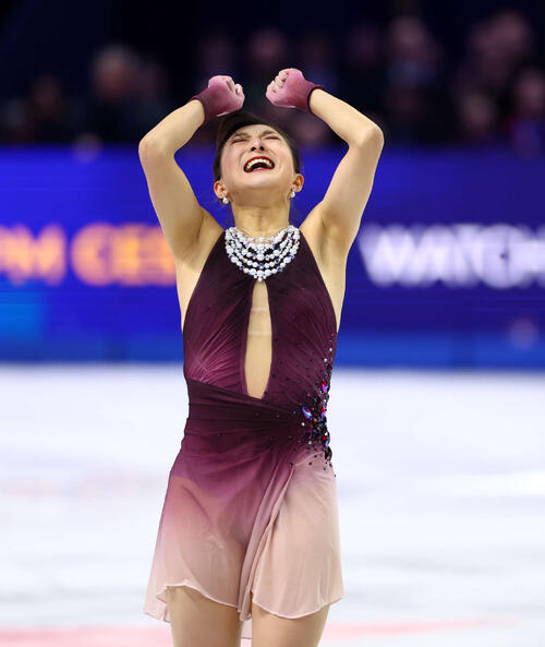 【フィギュア】人のために舞ったラスト演技…坂本花織が有終の美「誰かのためと思えば強い」