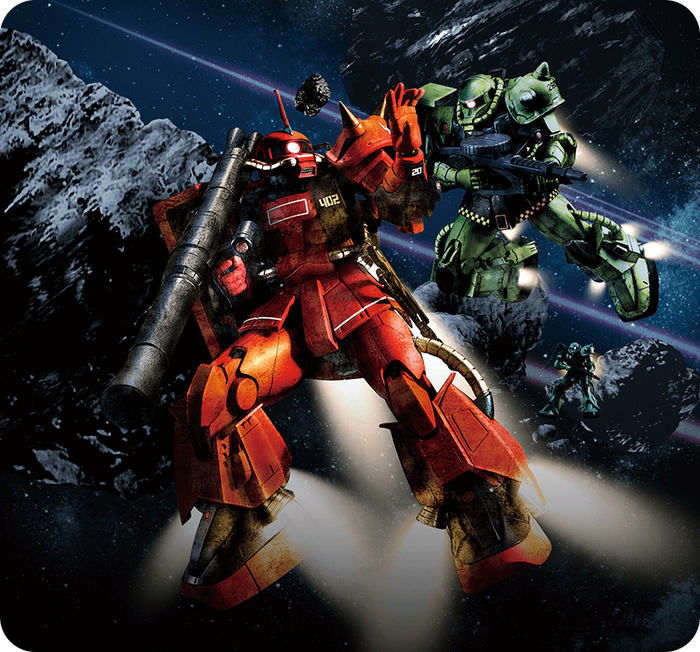 【画像あり】ガンダムの高機動型ザク2とかいうバリエによってはビーム兵器も使えて搭乗者に名有りパイロットも多いロマンの塊みたいなザク