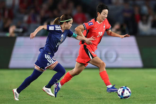 女子アジアカップ準決勝、韓国がなでしこに完敗「格差がさらに拡大」