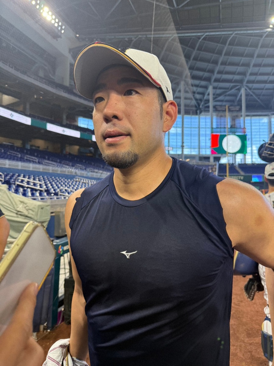 菊池雄星がWBC準々決勝に向けブルペン入り 勝利への思い強く