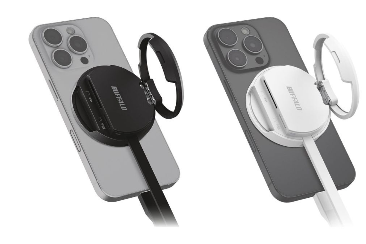 バッファローの「スマホにくっつく」カードリーダー、ストレスフリーすぎるんだが