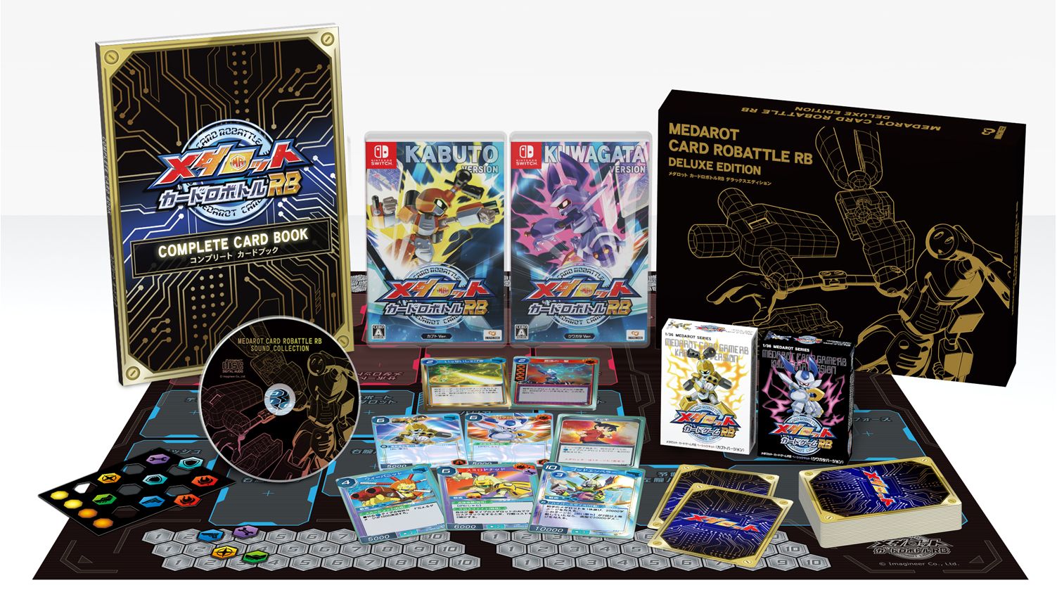 「メダロット カードロボトル RB」，開発協力としてカナイセイジ氏と刈谷圭司氏が参画。直感的な快適さと，奥深い駆け引きの両立を実現