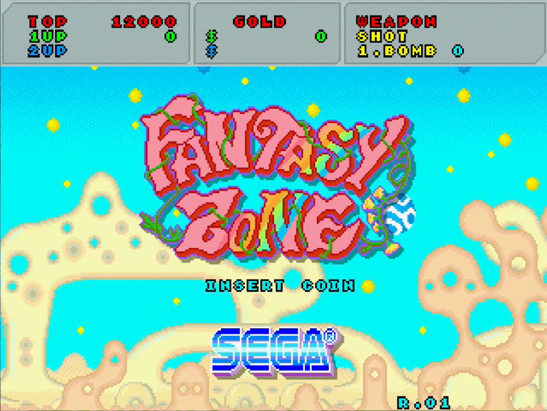 アーケードゲーム「ファンタジーゾーン」が稼働40周年！見た目は可愛いのに超ハードな、往年の名作シューティングを振り返る