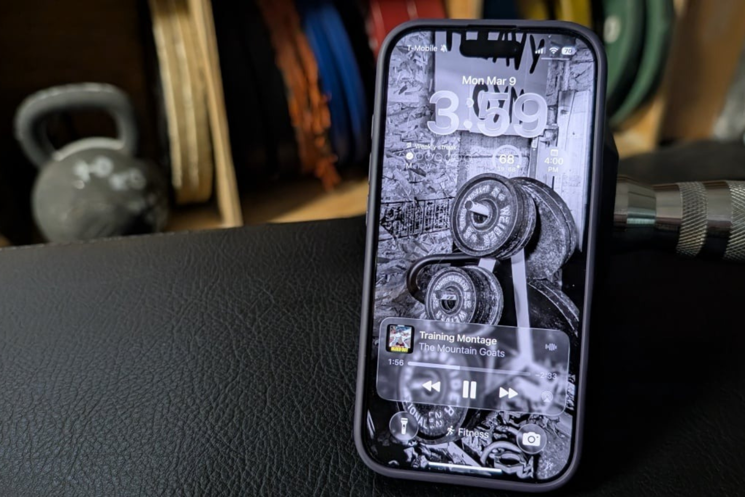 iPhoneの集中モードを筋トレ仕様にしたら、セット間の無駄時間が消えた