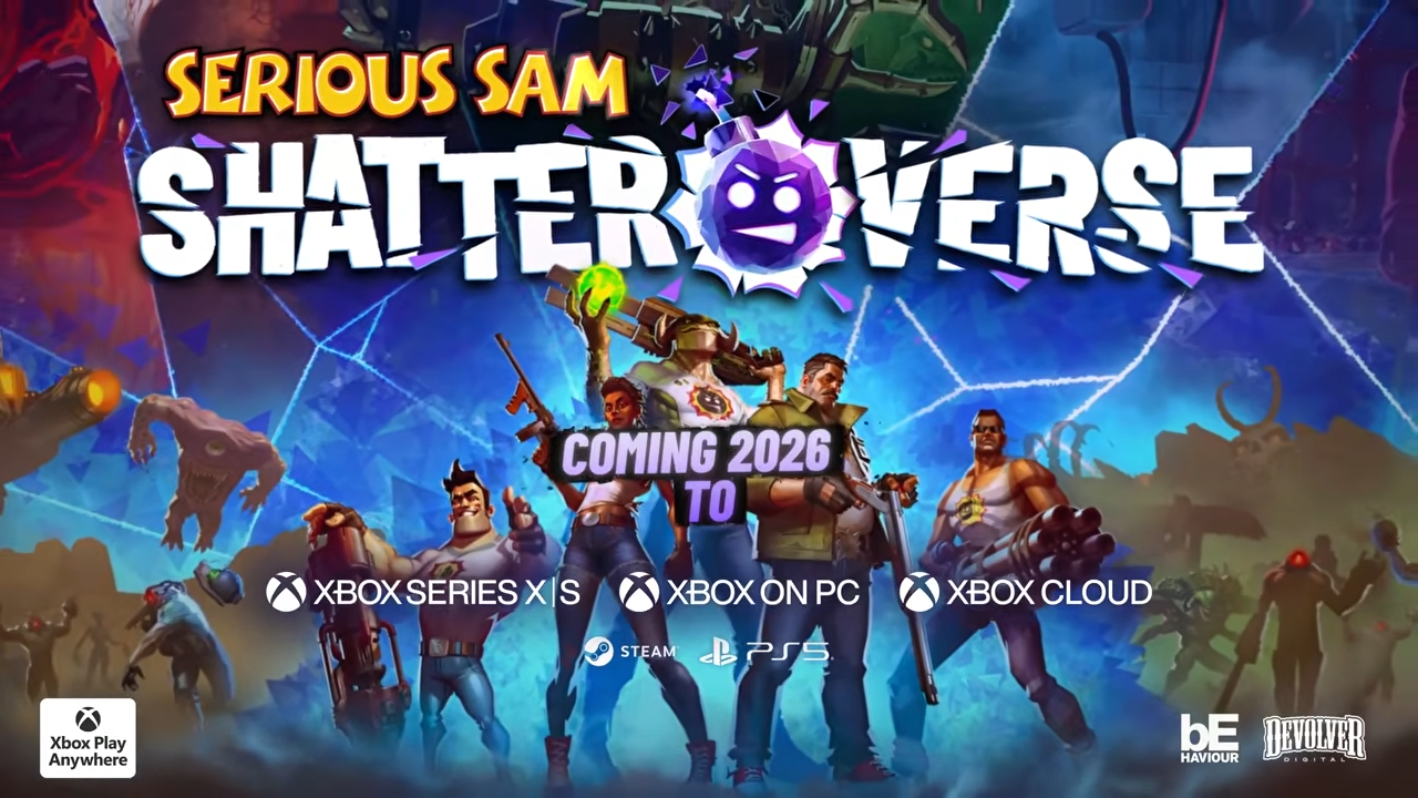 「シリアス・サム」シリーズの新作シューティング「Serious Sam: Shatterverse」発表！ 5人のサムが集結