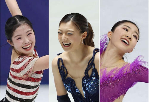 【フィギュア】坂本花織が首位、千葉百音２位、中井亜美８位発進　世界選手権女子SP