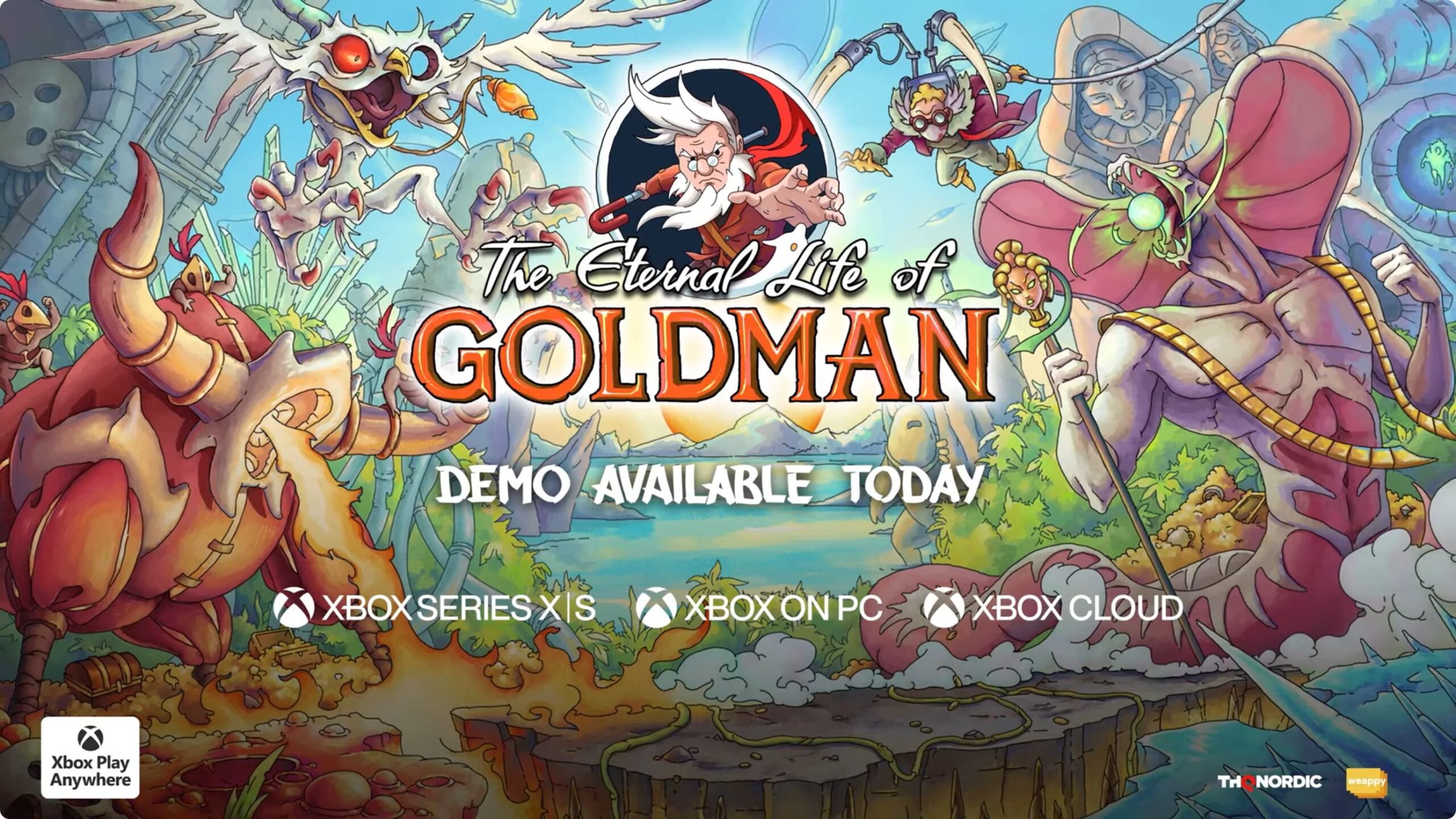 「The Eternal Life of Goldman」のXbox向け体験版が本日より配信開始