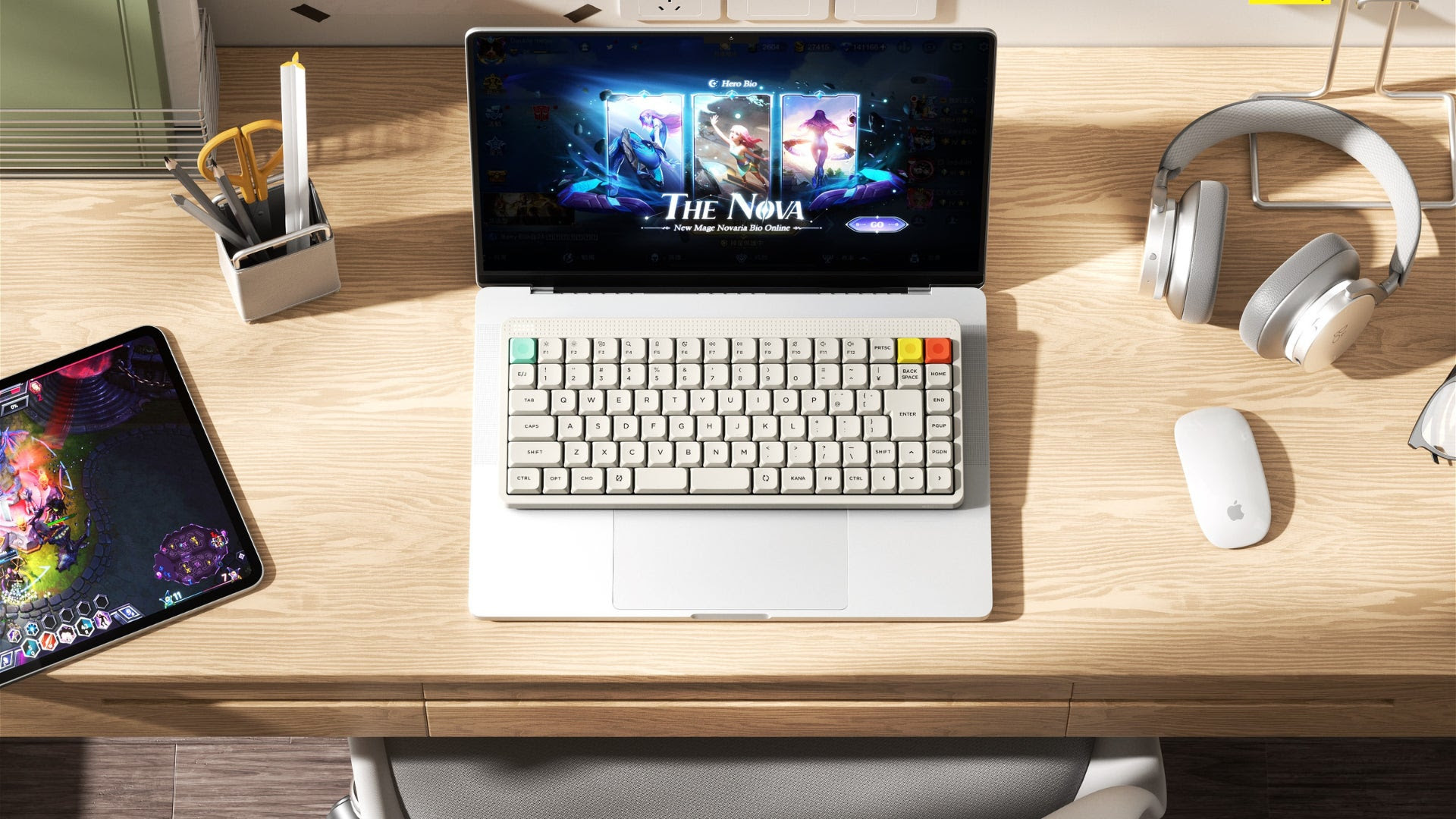 分割スペースバー採用のコンパクトキーボード「NuPhy Node75 JIS」