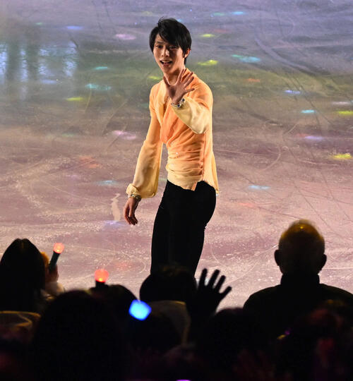 【フィギュア】羽生結弦さん、昨年７月以来の演技「手足震えるほど緊張」東日本大震災の復興祈る