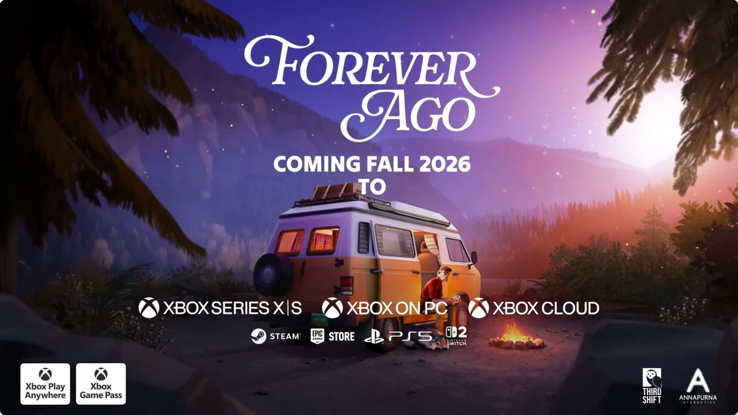 主人公の記憶をたどるロードトリップアドベンチャー「Forever Ago」が2026年秋に発売