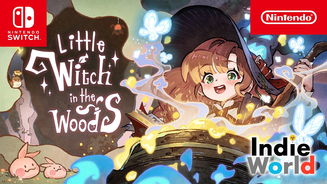 魔女見習いとなって不思議の森でスローライフを満喫。「Little Witch in the Woods」のNintendo Switch版が2026年夏に配信