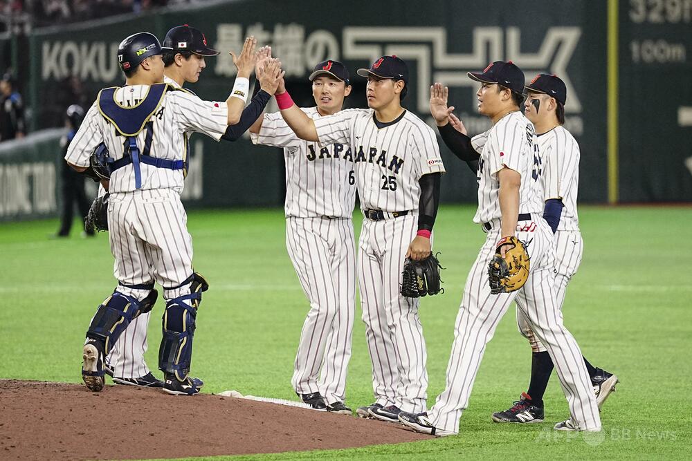 日本がチェコに大勝、終盤まで苦戦も8回に一挙9点 WBC