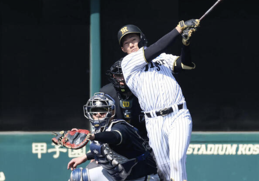 立石正広、実戦デビュー戦でいきなり左安打含む2打数1安打　ノーステップ打法はいかに