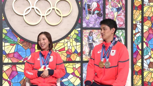 三浦璃来&木原龍一がりくりゅうペアの金メダルを実感「少しずつ実感」