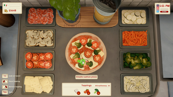 祖父から受け継いだピザ屋経営シム『Pizza Slice』日本語対応で発売。キッチンスタジアムなチーム対戦モードも搭載！2週間限定で20%オフセール実施