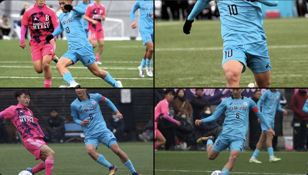 【写真特集】[新人戦]新生・山梨学院を引っ張るFWメアスソムナン、MF薮野主将(9枚)