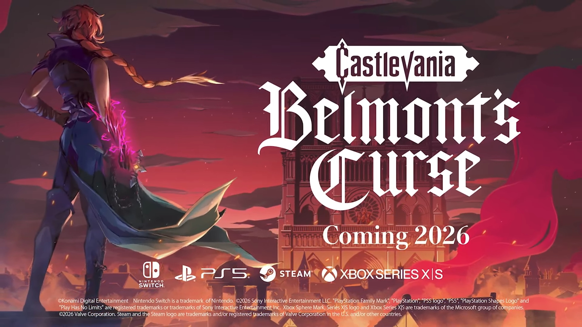 「キャッスルヴァニア ベルモンドカース」，開発チームが作品の魅力を紹介する最新トレイラーを公開