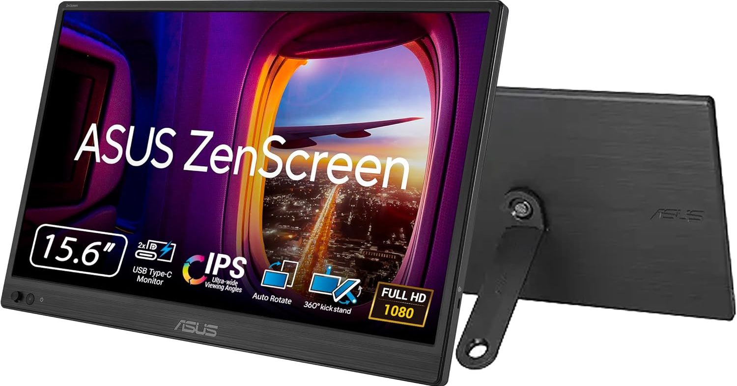 [ITmedia PC USER] 15.6型モバイルディスプレイ「ASUS ZenScreen MB169CK-J」が21％オフの1万7172円に