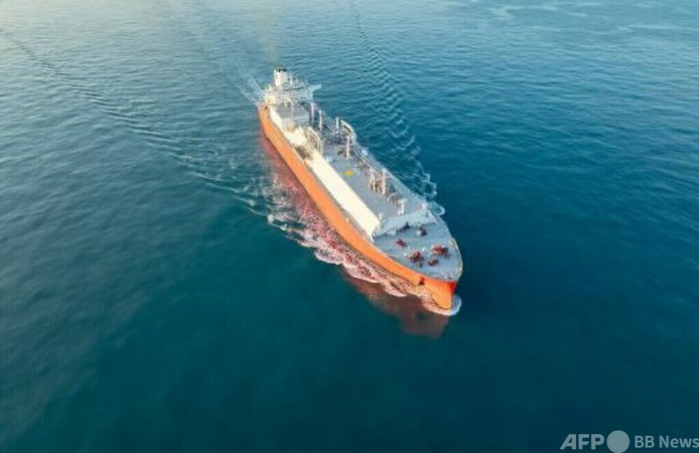 中国初の18万立方メートルLNG運搬船が完成